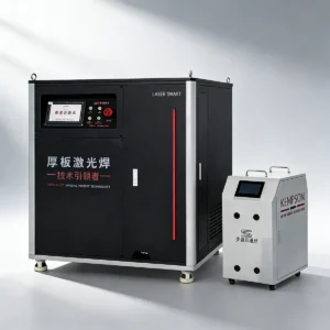 4000W industrial fiber laser welding machine for thick plate steel