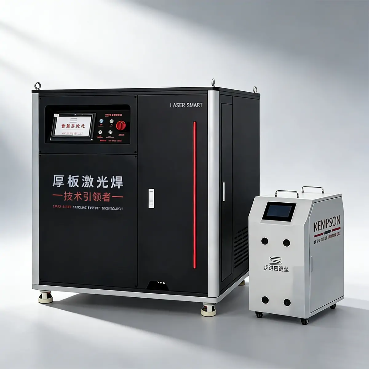 4000W industrial fiber laser welding machine for thick plate steel