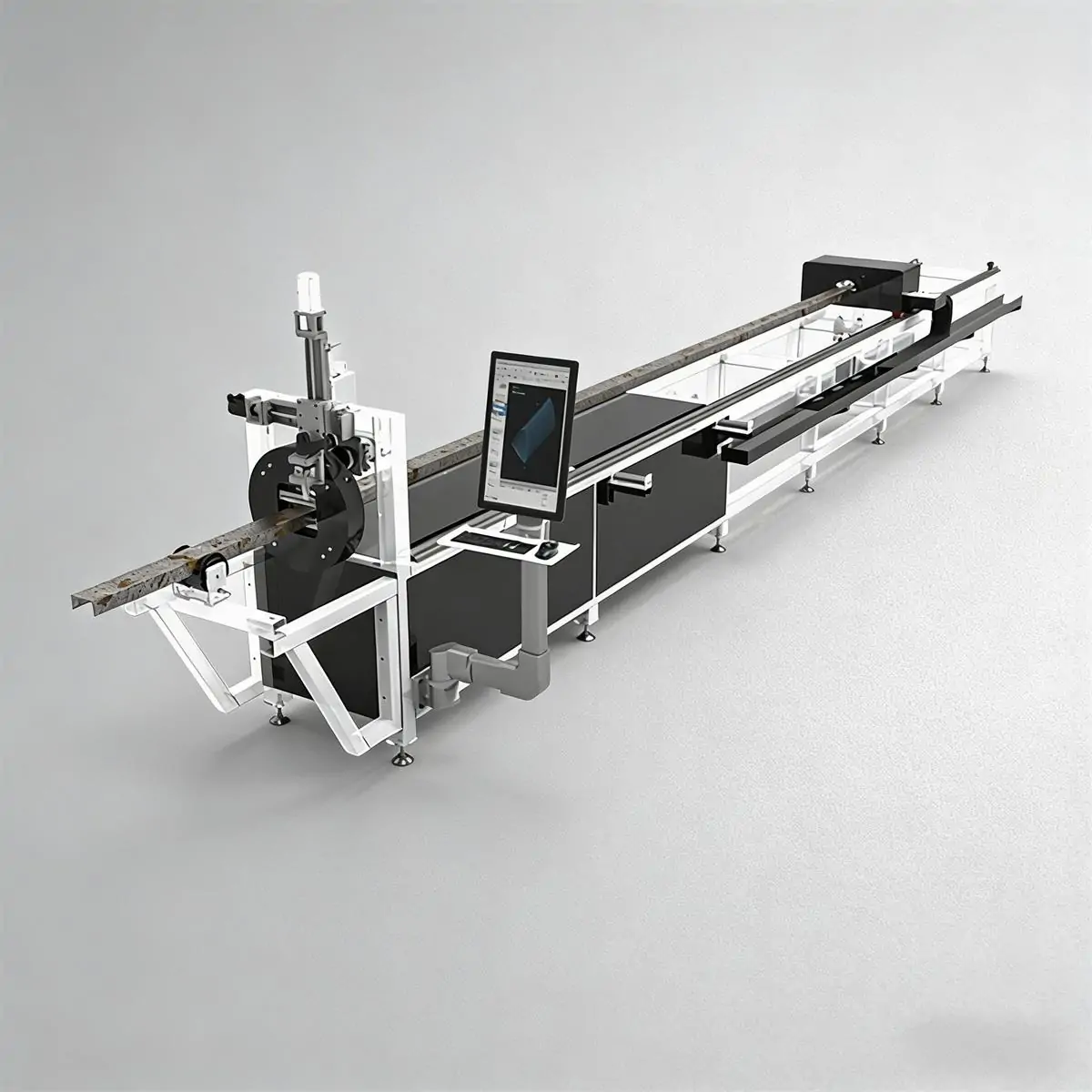 CNC Fiber Laser Tube Cutting Machine
