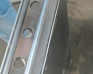 Electronic enclosure precision welding