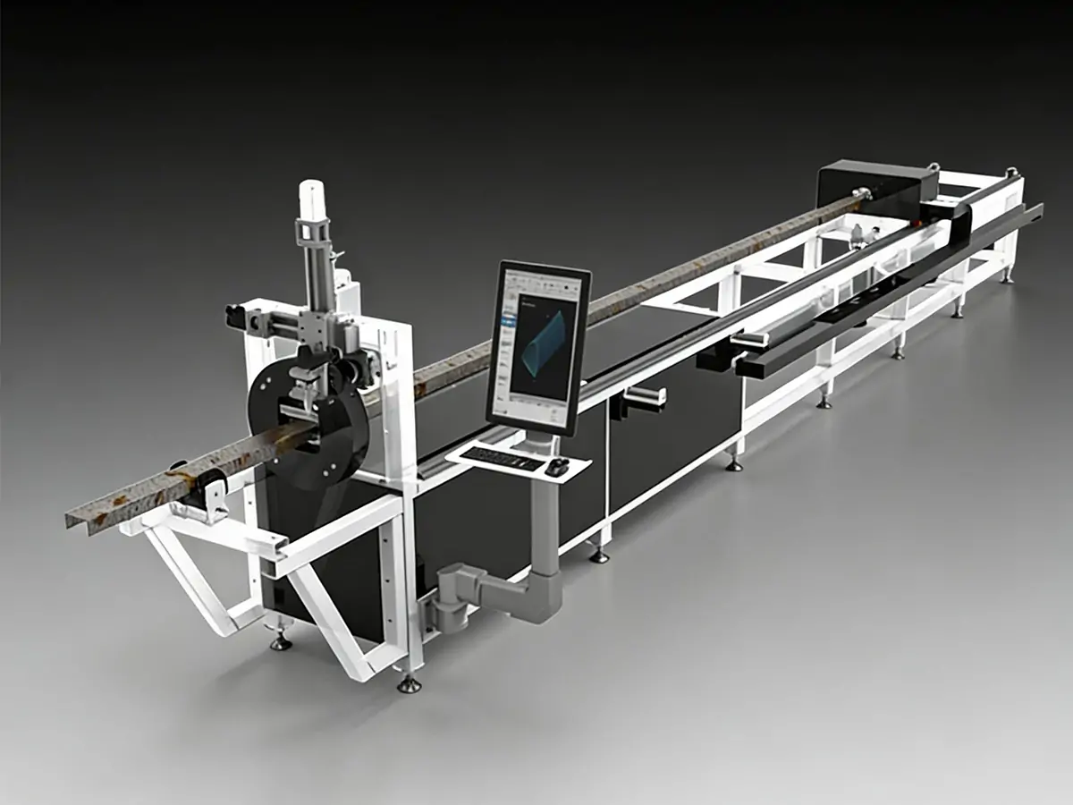 Versatile Metal Pipe Laser Cutting Machine for Various Metal Pipes