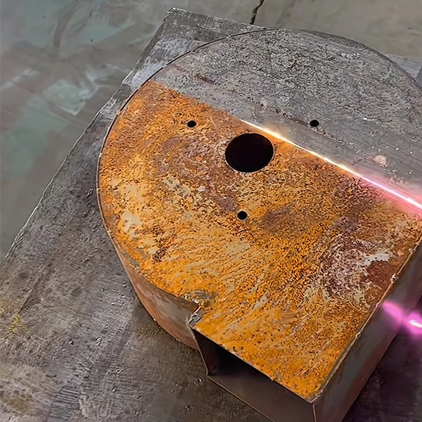 Laser Cleaning for Steel