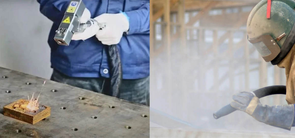 Laser Cleaning Vs Sandblasting