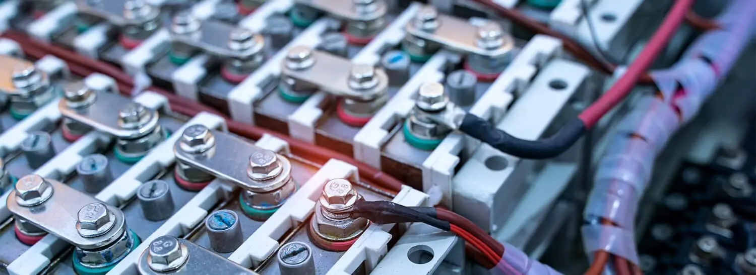 Battery module end plate welded parts