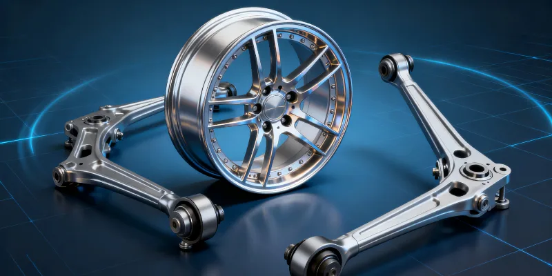 High-strength steel and aluminum alloy body connection parts