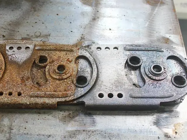 Cleaning and Rust Removal Results