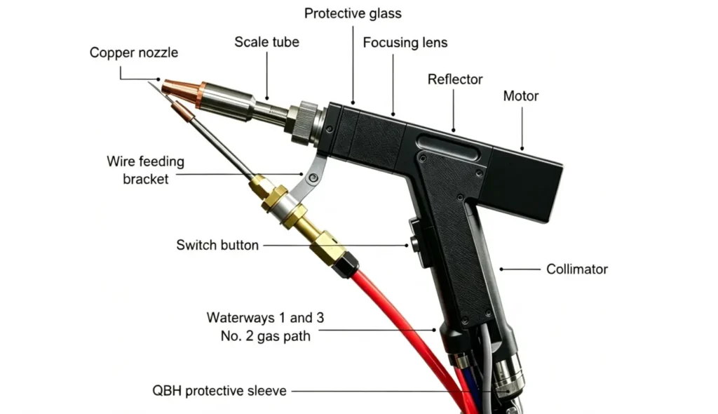 Laser Welding Gun parts